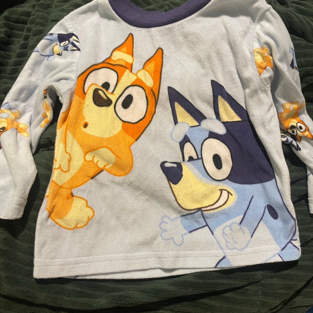 Bluey Pajama Set W/ Robe